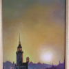 View Landroval tower in Constantinople-Aivazovsky